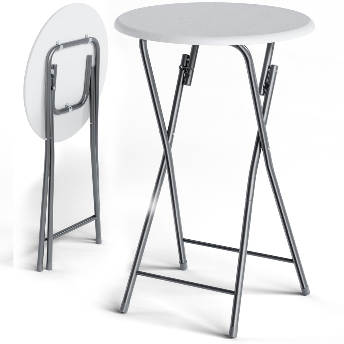 Table mange-debout pliante pour cocktail et réception professionnelle – Grossiste Event