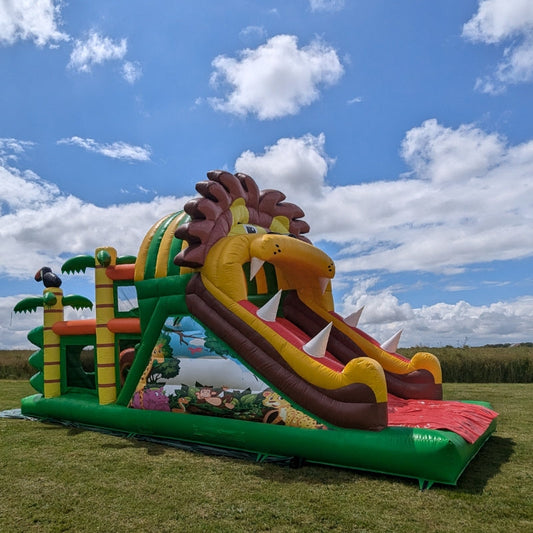 Parcours Gonflable Jungle