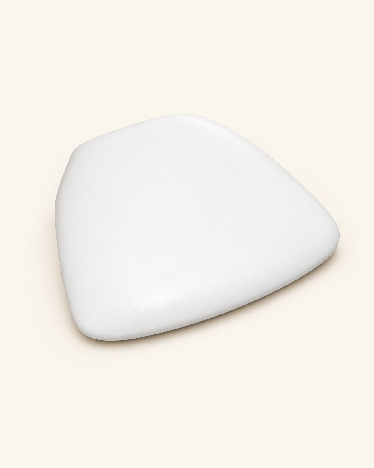 Galette de chaise blanche en similicuir pour chaise Napoléon, Chiavari et Médaillon – Grossiste Event